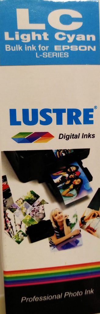 Sublimation Dye ink Lustre for Epson L-Series Light Cyan