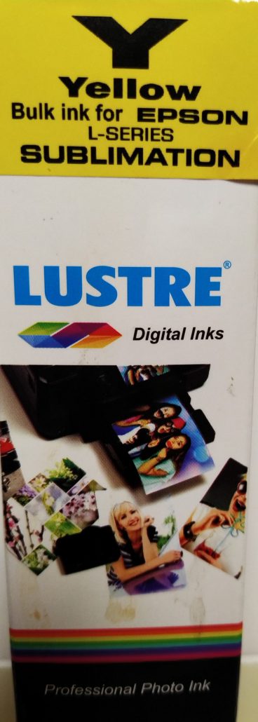 Sublimation Dye ink Lustre for Epson L-Series Yellow