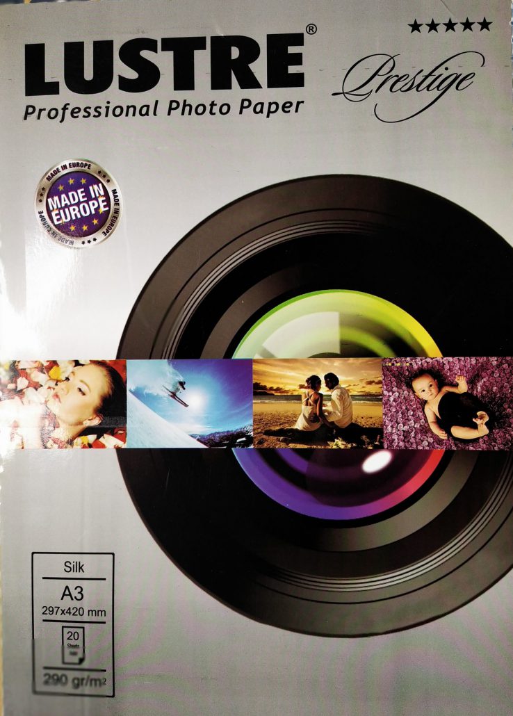 Silk Proffessional Photo Paper LUSTRE A3 290g. 20sh.