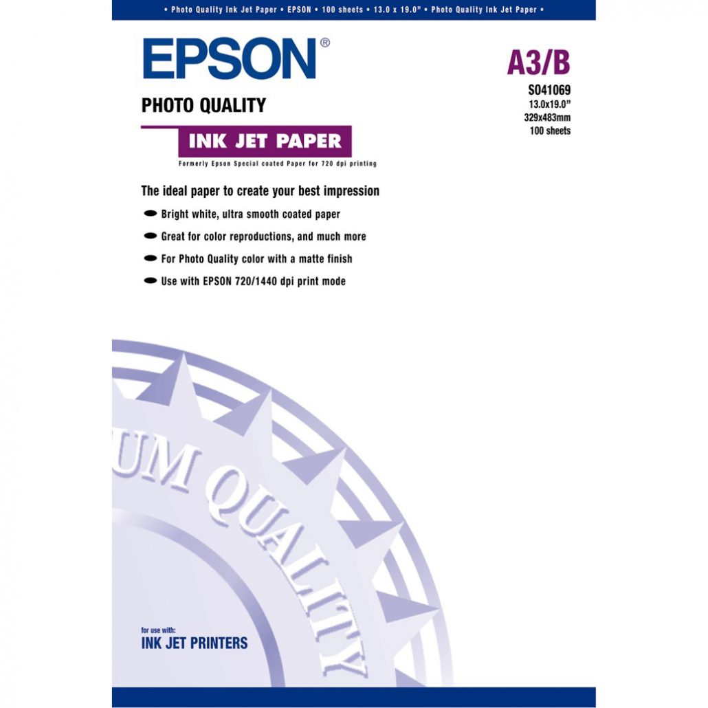 Epson UltraSmooth Fine Art Paper A3+