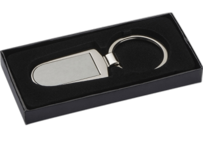 Брелок металлический в коробке