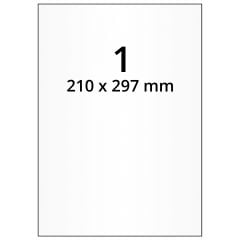 Матовые премиум этикетки для лазерной печати А4 100 листов