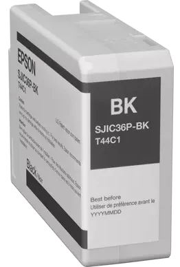 Epson Black Ink Cartridge for ColorWorks® SJIC36P(K)