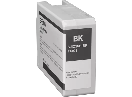 Epson Black Ink Cartridge for ColorWorks® SJIC36P(K)