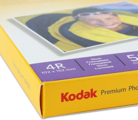 Фотобумага глянцевая Kodak, 10х15 230 г, 4R, упаковка 500 листов