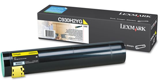 тонер оригинальный yellow Lexmark C935