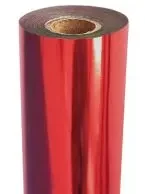 Фольга для фольгирования в рулоне ширина 30см medium red