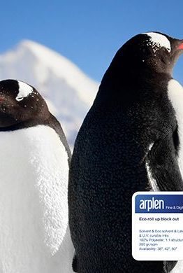 цифровой текстиль Eco Roll Up Block out 914mm 30m